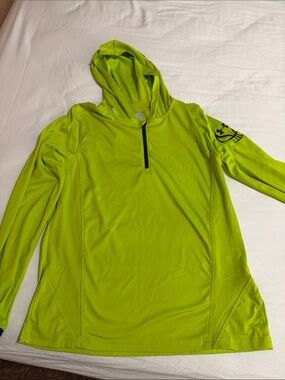 Boy’s Lime Green Hooded Sport Long sleeve